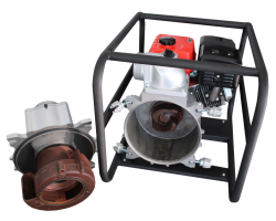 Мотопомпа рукав 100мм, 85м3/год, підйом 25м, шлам/брудна вода, дв.Senci SC420 в Украине