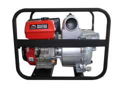 Мотопомпа рукав 100мм, 85м3/год, підйом 25м, шлам/брудна вода, дв.Senci SC420 акция