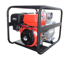 Мотопомпа рукав 100мм, 85м3/год, підйом 25м, шлам/брудна вода, дв.Senci SC420