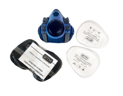 Набір для захисту органів дихання (напівмаска 7500, фільтр ABEK1, тримач, предфільтр) р.М - фото №2 Набір для захисту органів дихання (напівмаска 7500, фільтр ABEK1, тримач, предфільтр) р.М купить