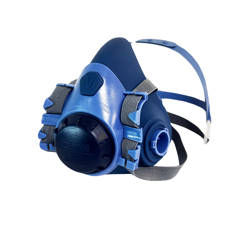 Напівмаска GTM 7503 великий розмір (без фільтрів) - Фото 1 Напівмаска GTM 7503 великий розмір (без фільтрів)