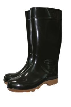 Чоботи гумові 42р. "Торнадо" ПВХ зелені, високі