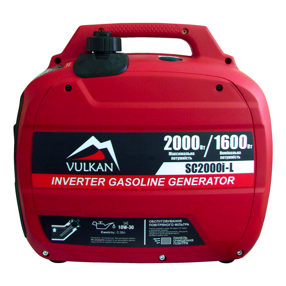 Генератор інверторний 1.6 кВт Vulkan SC2000i-L