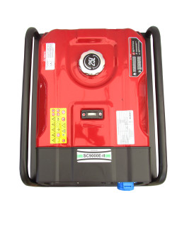 Генераторна установка SC9000E-II 1ф 7,0кВт ел.старт, 25л, колеса фото
