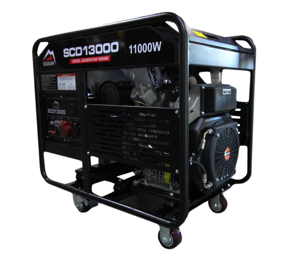 Генератор дизельний 10 кВт Vulkan SCD13000-ІІ