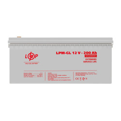 Акумулятор гелевий LPM-GL 12V - 200 Ah купити