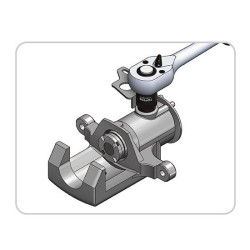 Головка 1/2" пятигранная 12,5мм (для топливных насосов Nissan) TOPTUL JEBK1612 в Украине