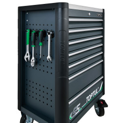 Візок з інструментом (BUMPER SERIES) 7 секцій 340од. сірий TOPTUL GE-34029 замовити