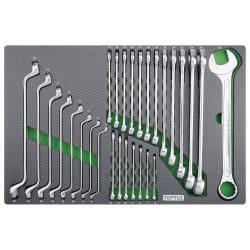 Візок з інструментом (BUMPER SERIES) 7 секцій 340од. сірий TOPTUL GE-34029 ціна