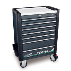 Візок з інструментом (BUMPER SERIES) 7 секцій 340од. сірий TOPTUL GE-34029