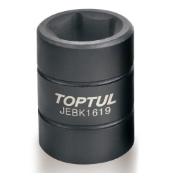 Головка 1/2&quot; п&#39;ятигранна 19мм (для гальмівних систем Bendix) TOPTUL JEBK1619