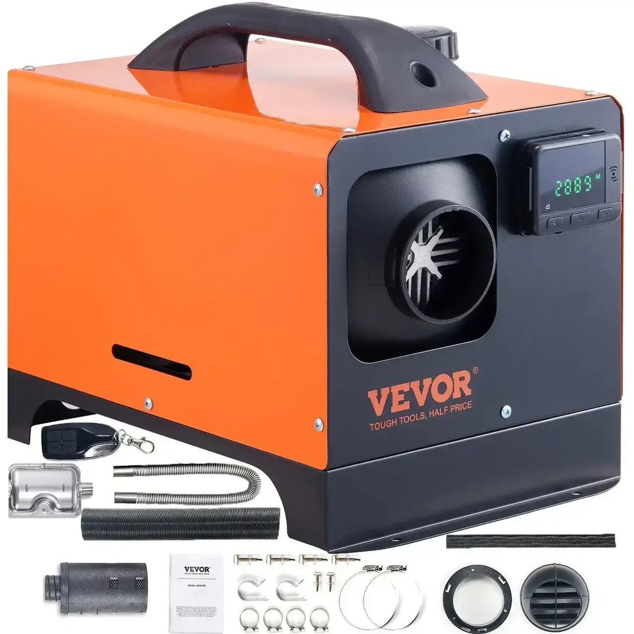 Атономный дизельный обогреватель 8 кВт (12/24в) VEVOR