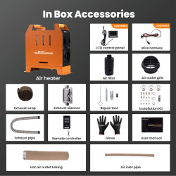 Автономный дизельный обогреватель MaXpeedingRods MXR-2YS (5 кВт) заказать