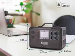 Портативна зарядна станція KS 2400PS акція