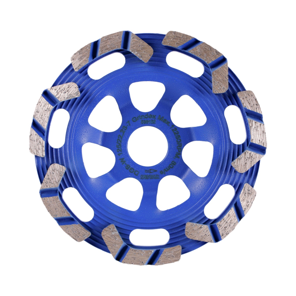 Фреза алмазная DGS-W 125/22,23-7 Grindex - Фото 1 Фреза алмазная DGS-W 125/22,23-7 Grindex