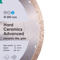Круг алмазний вiдрiзний 1A1R 250x1,5x10x25,4 Hard ceramics Advanсed в Україні