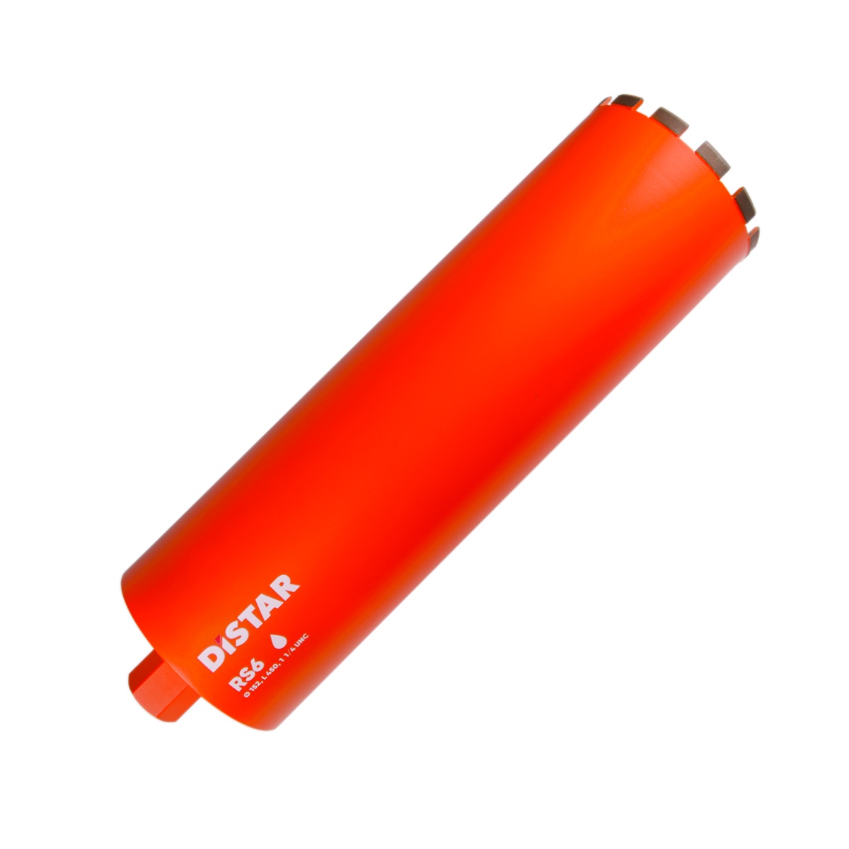 Сверло алмазное DDS-W 152x450-12x1 1/4 UNC DLD 152 RS6 - Фото 1 Сверло алмазное DDS-W 152x450-12x1 1/4 UNC DLD 152 RS6