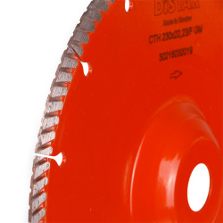 Круг алмазний вiдрiзний 1A1R Turbo 230x2,3x9x22,23/F Laser CTH 230x22,23F GM замовити