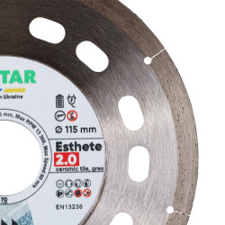 Круг алмазний вiдрiзний 1A1R 115x1,1/0,9x6x22,23 Esthete 2.0 купити