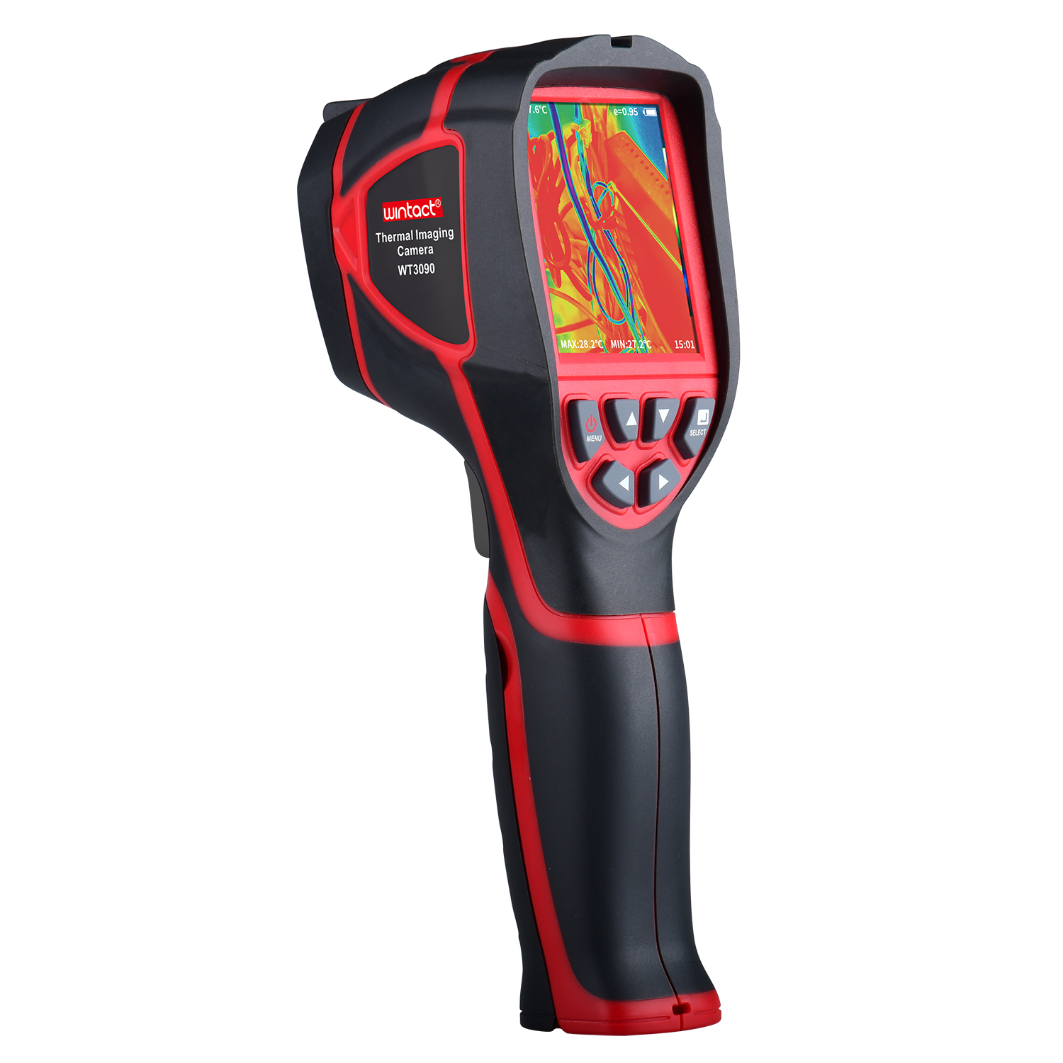 Промисловий тепловізор від -20 &deg; С до 550 &deg; С, матриця 120х90, EMS = 0,01-1 WINTACT WT3090