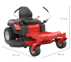 Трактор садовий бензиновий HECHT 5107