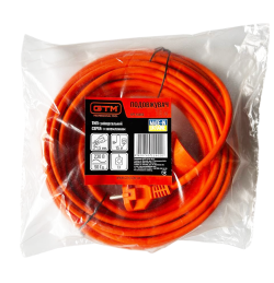 Підовжувач 1гн/15м із з/к (3*1,5) помаранч не дорого
