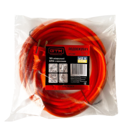 Подовжувач 1гн/10м с з/к (3*1,5) помаранч не дорого