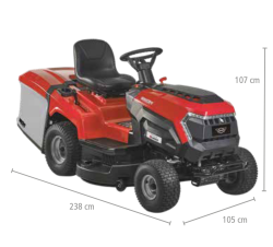 Трактор садовий бензиновий HECHT 5286