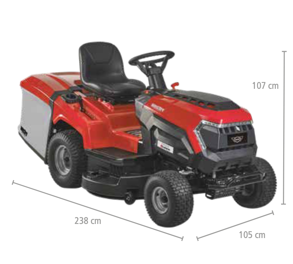 Трактор садовый бензиновый HECHT 5198