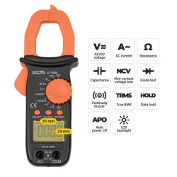 Струмовимірювальні кліщі Accta AT-606A купити