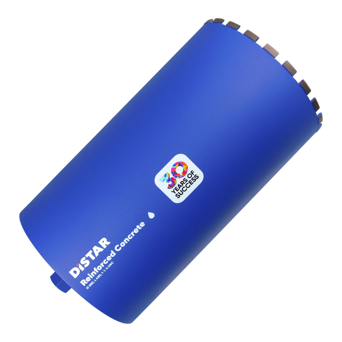 Сверло алмазное DDS-W 280x450-22x1 1/4 UNC Reinforced concrete - Фото 1 Сверло алмазное DDS-W 280x450-22x1 1/4 UNC Reinforced concrete