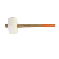 Киянка резиновая белая. дер. ручка 680 г Sturmax 1012M-01-W0680 