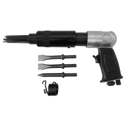 Пневмомолоток 2 в 1 із набором зубил і голчастою насадкою AIRKRAFT AT-8039DA