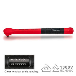 Ключ динамометричний 3/8&quot; 10-50Nm ізольований 1000V VDE TOPTUL ANVA1205V4 купити