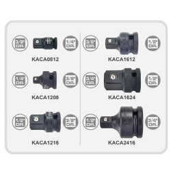 Набір перехідників ударних 1/4&quot;-3/4&quot; 6од. TOPTUL GDAI0602 купити