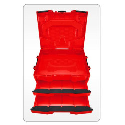 Ящик для інструментів модульний 3 секції 456x372x250мм (пластик) TOPTUL TBCE0202 купити