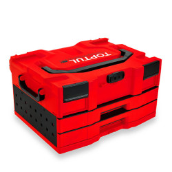 Ящик для інструментів модульний 3 секції 456x372x250мм (пластик) TOPTUL TBCE0202