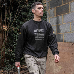 Свитшот 100 YEAR LOGO SWEATSHIRT DeWALT DWC237-001-L не дорого