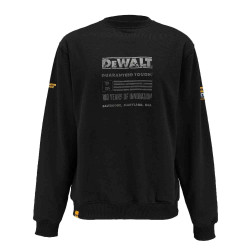 Свитшот 100 YEAR LOGO SWEATSHIRT DeWALT DWC237-001-L