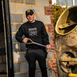 Свитшот 100 YEAR LOGO SWEATSHIRT DeWALT DWC237-001-XL фото