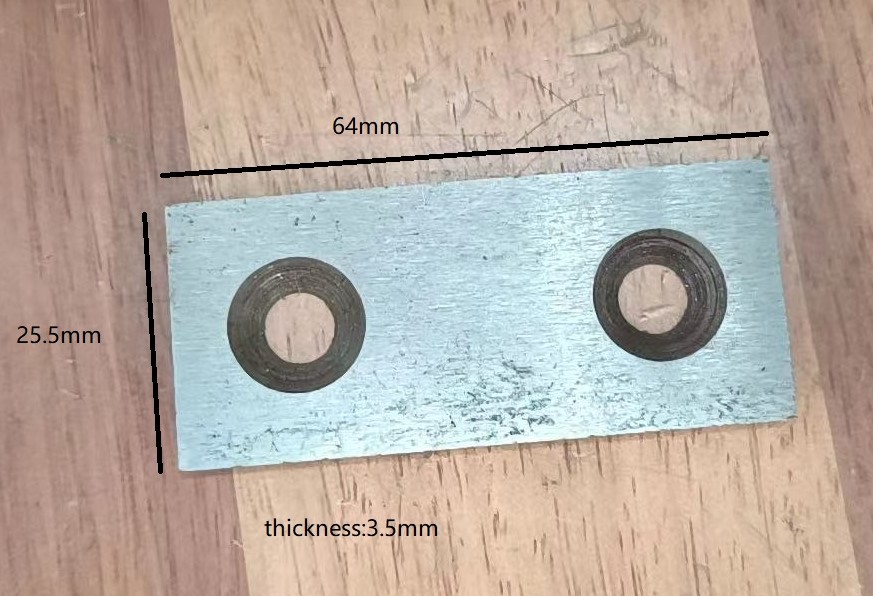 Ніж для подрібнювача садового DS2800/45, DS2500/40 (2шт.)