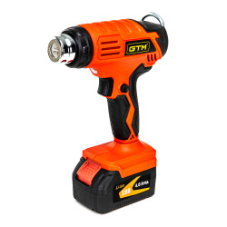 Термоповітродувка акум. HGC18/550, 18В, 350/550С, 160/200л/хв, КАРКАС (без АКБ і ЗП) купить