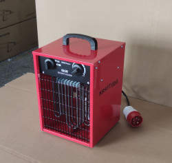 Тепловентилятор промисловий 6кВт 380Вт термостат, 3 режима роботи купить