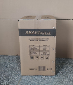 Тепловентилятор промисловий 6кВт 380Вт термостат, 3 режима роботи в интернет-магазине