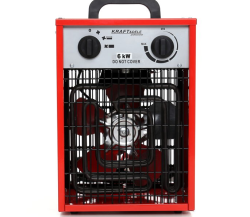 Тепловентилятор промисловий 6кВт 380Вт термостат, 3 режима роботи