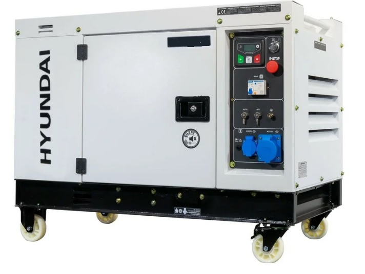 Інверторний  дизельний генератор Hyundai DHY 8500SEi