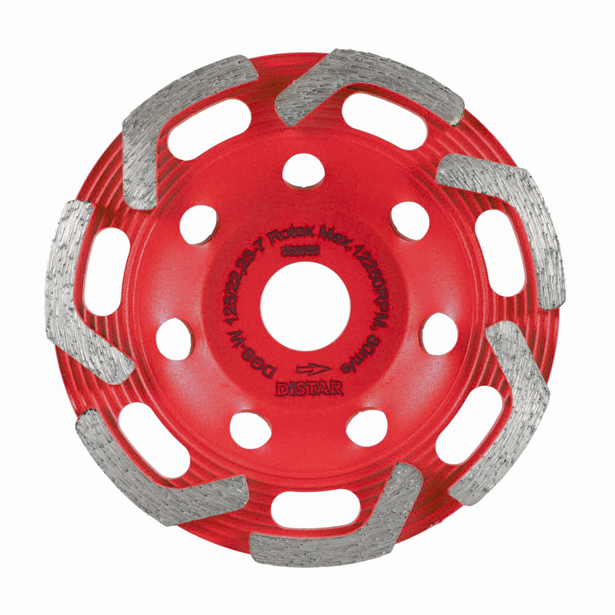 Фреза алмазная DGS-W 125/22,23-7 Rotex RED