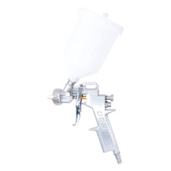 Краскопульт пневматический тип HP верхний пластиковый бачок, диаметр форсунки-1,5мм  AIRKRAFT