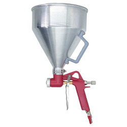 Распылитель пневматический для нанесения штукатурки металлический бачок AIRKRAFT FR-300-AIRKRAFT