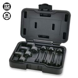 Набір головок для зняття датчиків температури вихлопних газів 6 од. TOPTUL JGAI0604 купити